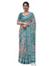 Vasthrlay Floral Prints Tasseled Saree