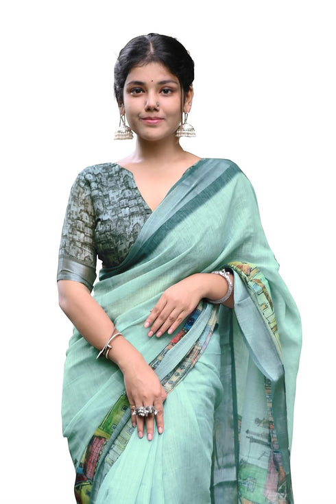 Vasthrlay Fashion Cotton Printed Ethnic Wear