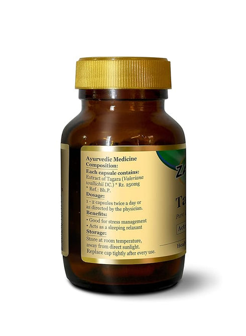 Zandu Tagara Pure Herbs Capsules