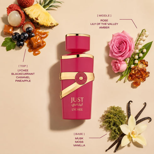 Fragrance World Just Lychee Eau De Parfum 100ml