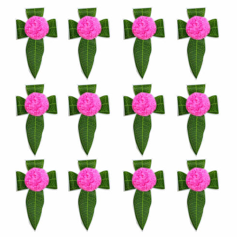 S2S Stylish Artificial Mango Leaves & Flowers Decoration at Home