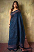 Vasthrlay Kanjivaram Cotton Lavender Ethnic Wear