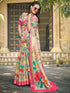 Vasthrlay Elephant Printed Unstitched Sai Ethnic Wear