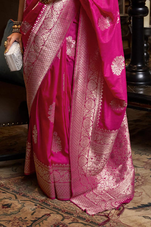 Vasthrlay Banarasi Unstitched Saree