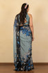 Vasthrlay Fashion Chiffon Rhinstone Embellished Ethnic Wear