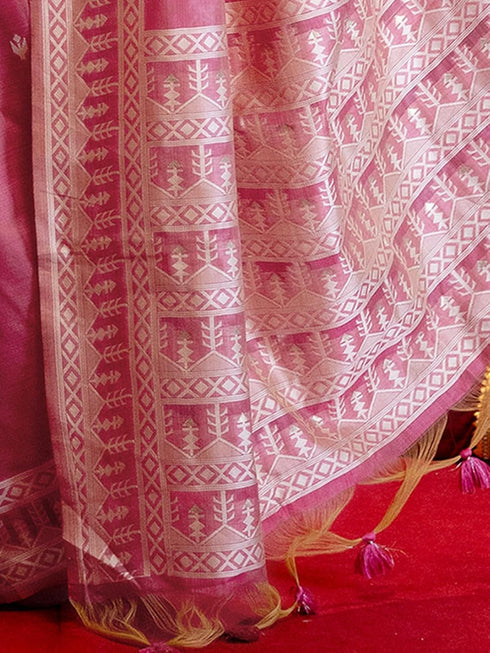 Vasthrlay Weaving Dusty Saree
