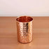 Pure Copper Hammered Tumbler 300ml