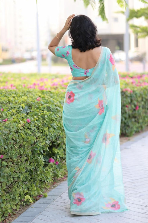 Vasthrlay Elegant Floral Minimal Lightweight