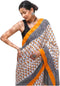 Vasthrlay Women's Cotton Kalamkari Wedding Saree With Blouse Piece