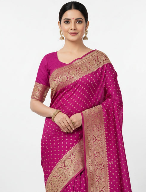 Vasthrlay Traditional Unstitched Saree