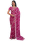 Vasthrlay Georgette Embroidery Navy Navy Blue Saree