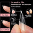 Bolt Bee soft gel tips Half Cover 600PCS Short Naill Tips