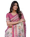 Vasthrlay Handloom Cotton Turquoise Saree