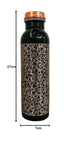 Pure Copper Designer Water Bottle 100ml