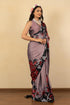 Vasthrlay Fashion Chiffon Rhinstone Embellished Ethnic Wear
