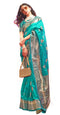Vasthrlay Exquisite Traditional Intricate Gold Tone Saree