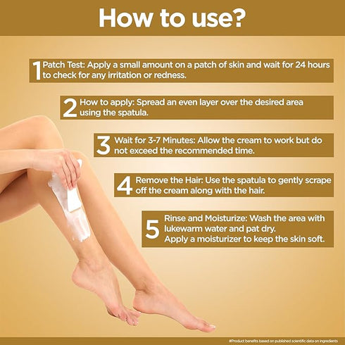 Multani Naturals Gold Hair Removal Cream