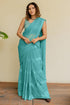 Vasthrlay Fashion Georgette Green Ethnic Wear