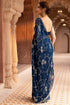Vasthrlay Organza Saree Stone