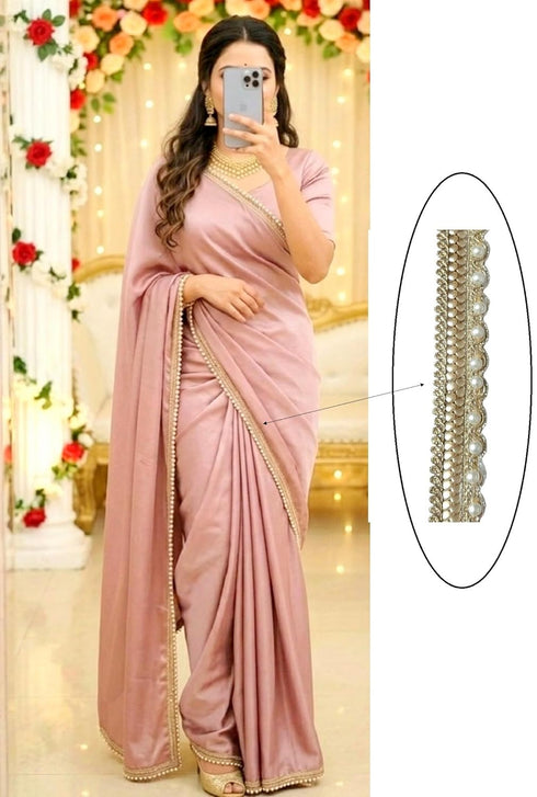 Vasthrlay Pleated Readymade Unstitched Blouse Ethnic Wear