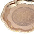 8 Inches Ethnic Carved Brass Puja Thali