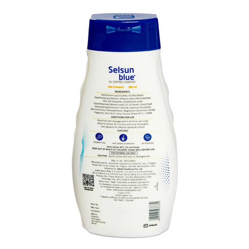 Selsun Blue Oil Control Anti Dandruff Shampoo