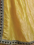 Vasthrlay Sequins Embroidery Olive Saree