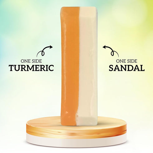 Inatur Sandal And Turmeric Handmade Soap
