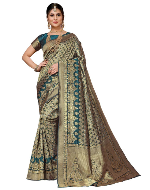 Vasthrlay Banarasi Kanjivaram Fashionable Az Ys Ethnic Wear