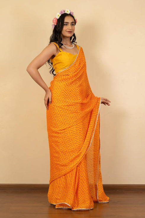 Vasthrlay Fashion Chiffon Printed Ethnic Wear