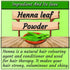 Indus Valley Henna Leaf Powder Natural Lawsonia Inermis Organic 500g