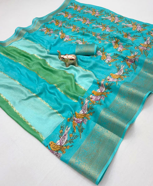 Vasthrlay Bandhani Kanjivaram Weaving