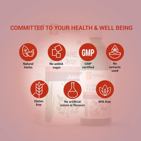 Krishna'S Herbal & Ayurveda High Blood Pressure Care Juice
