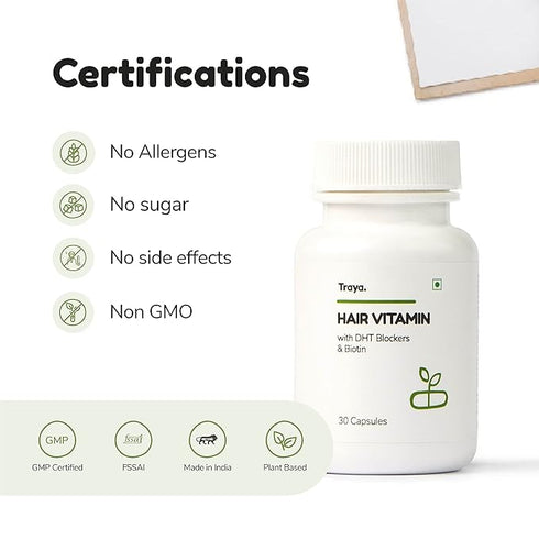 Traya Hair Vitamins Capsule 30 Capsules