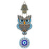 Artvibes Owl Shape Luck Prosperity MDF Wood Wall Hanger Ornaments For Vastu For Home Decoration