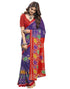 Siril Women'S Printed Pure Cotton Saree With Unstitched Blouse Piece