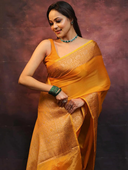 Vasthrlay Banarasi Kanjivaram Unstitched 3730s388n Rani