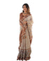 Vasthrlay Handloom Grey Beige Traditional Saree