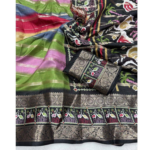 Vasthrlay Tussar Silk Saree