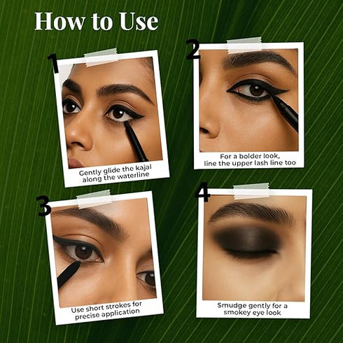Just Herbs Naynam Day Long Kohl Kajal 0.3g