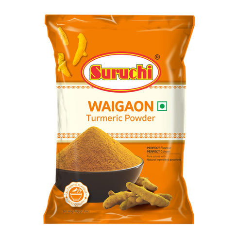 Suruchi Waigaon Turmeric Powder 100g Authentic Waigaon Haldi