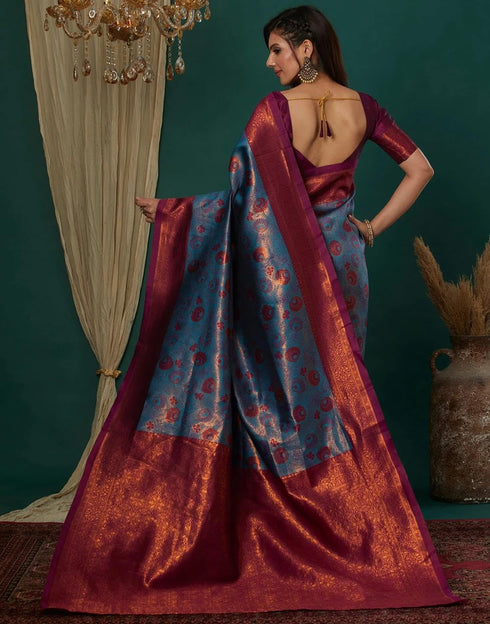 Vasthrlay Banarasi Traditional Saree