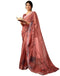 Vasthrlay Womens Cotton Printed Pink Saree