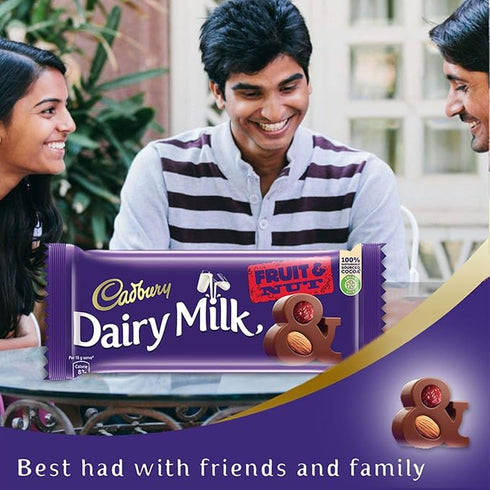 Cadbury Dairy Milk Chocolate Bar Fruit and Nut