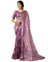 Vasthrlay Womens Cotton Printed Brown Saree