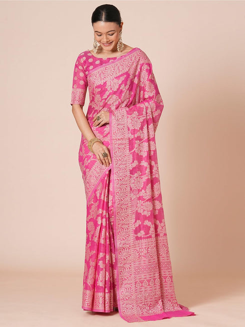 Vasthrlay Cotton Unstitched Ethnic Wear
