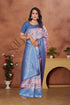 Vasthrlay Kanjivaram Blouse Purple Peachpurple