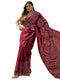 Vasthrlay Womens Printed Unstitched Beige Saree