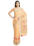 Vasthrlay Geometric Unstitched Peach Ethnic Wear