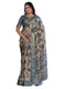 Vasthrlay Printed Weaving Off White Off White Saree
